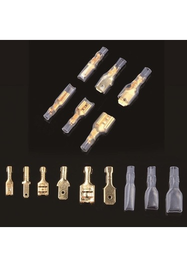 Novahub Pabuçlar Konnektörler Elektrik Kablo Terminalleri Sıkma Seti 315 Adet Kablo Küreği