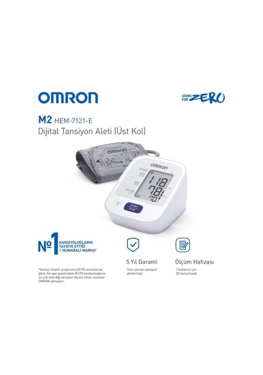 Omron Koldan Ölçmeli Tansiyon Aleti M2
