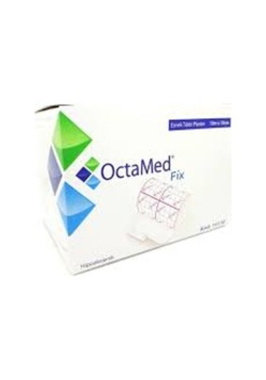 Octamed Fix Esnek Tıbbi Flaster Hipoalerjenik 10M X 10Cm 1 Adet Çok Renkli