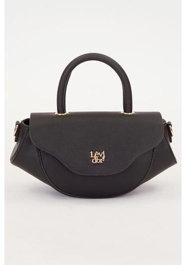 Levidor 930493 Kadın El Çantası Siyah Siyah