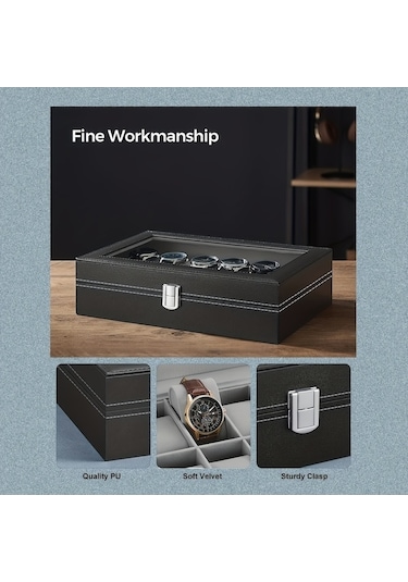 Diğer Yuvalı Tcherchi Saklama Saat Kutusu 12 001 Ub Ahşap