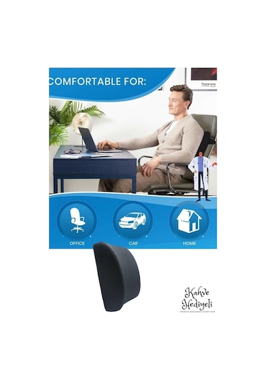 Ofis Koltuk Bel Sırt Minderi Destek Yastığı