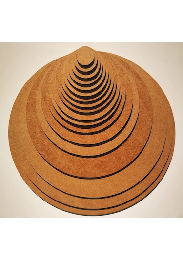 30 Cm Ahşap Mdf Supla Tabanı 10 Adetlik Paket