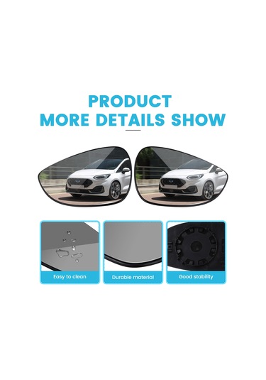 Xiaaokeji Ford İçin Isıtmalı Araba Dikiz Aynası Camı Kapı Aynası Camı