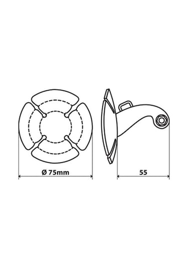 Lampa Action Sticker Aksiyon Kamerası Bağlantı Aparatı 90425