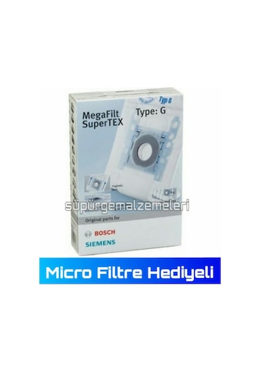 Profilo Psu 7A330 Toz Torbası 4 Adet - Micro Filtre Hediyeli
