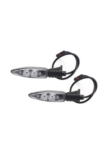 Bmw R1200 / F800 İçin 1 Çift Motosiklet Led Ön Dönüş Sinyali Işığı