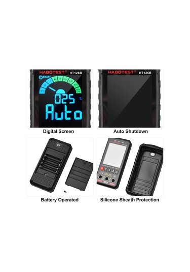Habotest Ht126b 6000 Sayım Akıllı Dijital Multimetre