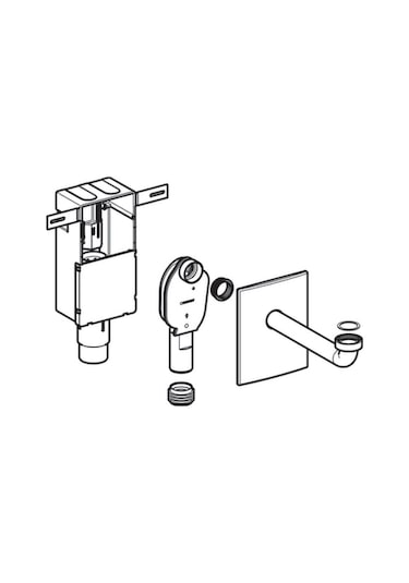 Geberıt Unıversal Lavabo Sıfonu Gomme Tıp Parlak Krom 151.120.21.