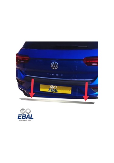 Ebal Otomotiv VW T-Roc Bagaj Alt Çıtası 2017 ve Sonrası