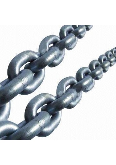 Tekne Irgat Zinciri. 6mm. Daldırma Galvaniz Zincir. 1 Metre