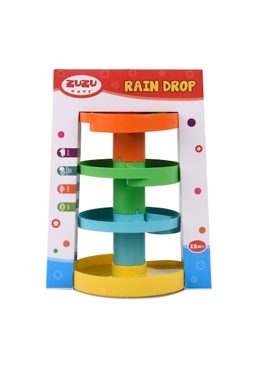 Zuzu Yağmur Damlası Kule Top  Çıngıraklı Top Oyunu  4031
