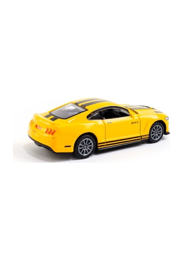 1:36 Ölçekli Die-Cast Sarı Spor Araba
