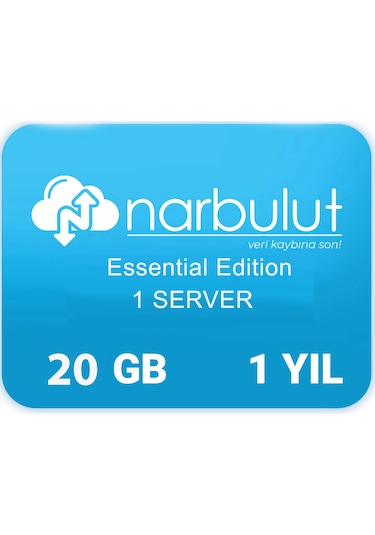 Narbulut Backup Now 20gb Essential Edition - 1 Year Of Basic Support İs İncluded.