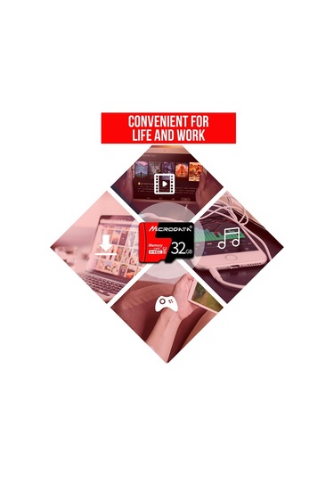 Sones Mıcrodata 8gb U1 Kırmızı Ve Siyah Tf