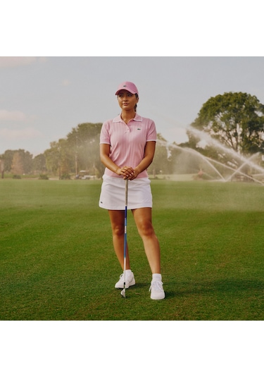 Lacoste Kadın Regular Fit Kısa Kollu Polo Yaka Trikot-shirt Pembe