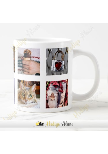 Kişiye Özel Resimli Fotoğraflı Yazılı Baskılı Sihirli Kupa Bardak