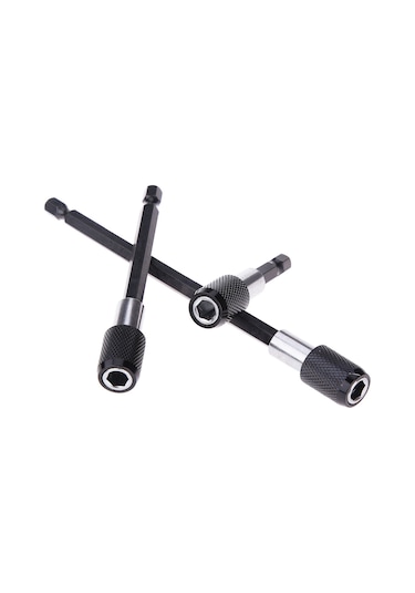 Ximistore9 3 Adet Manyetik Uzatma Ucu - 1/4" Altıgen Şaftlı Matkap Uçları