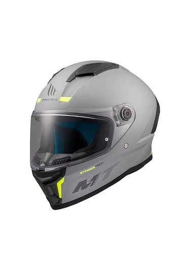 Mt Stinger 2 Solid A12 Kapalı Kask Gri