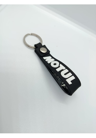 Anahtarlık Silikon Motul Siyah