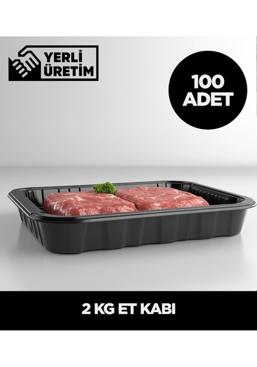 2 Kg Et Kabı 100 Adet Diğer