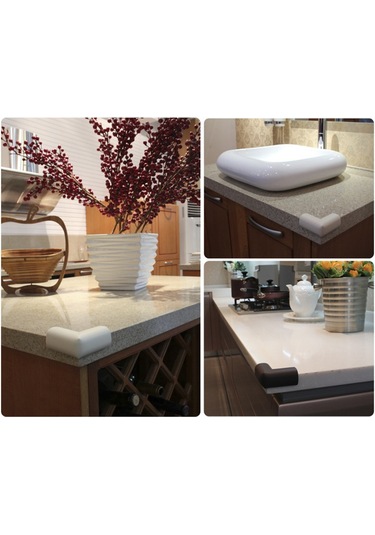 4'Lü Jumbo Kenar Koruma Krem Çok Renkli