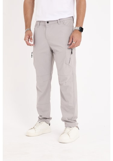 Camp532 Outdoor Tactical Su İticili Likralı Yazlık Erkek Taktik Pantolon Taş