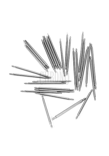 Paslanmaz Çelik Saat Pimi Yaylı Susta 40 Adet Karışık