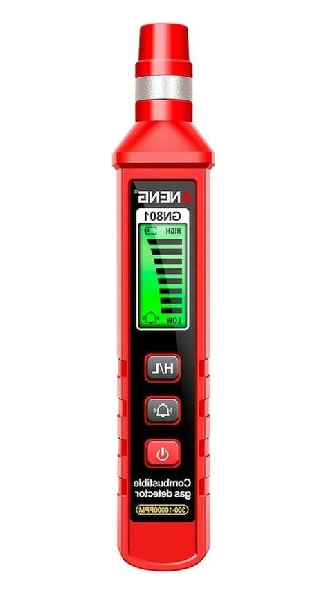 Tongxida Aneng Gn801 Yanıcı Gaz Dedektörü 300-10000ppm, Ses Alarmı, Gaz Analizörü, Lcd Ekranlı, Çevre Test Aracı
