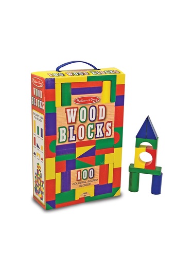 Melissa And Doug Ahşap Blok Seti - 100 Parça
