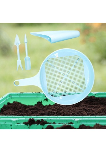 Homyl 4x Bonsai Toprak Eleği Bahçe El Aletleri Kavraması Kolay