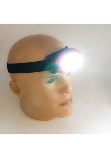 Ceta Form R12-bat1 Led Pilli Kafa Lambası 150 Lümen Siyah