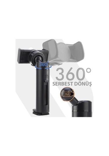 Mini Masa, Koltuk Klipsli Telefon Tutucu Stand Siyah Siyah