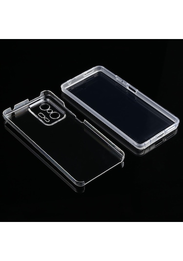 Xiaomi 11t Pc Tpu İçin Ultra İnce Çift Taraflı Her Şey Dahil Şeffaf Telefon Kılıfı