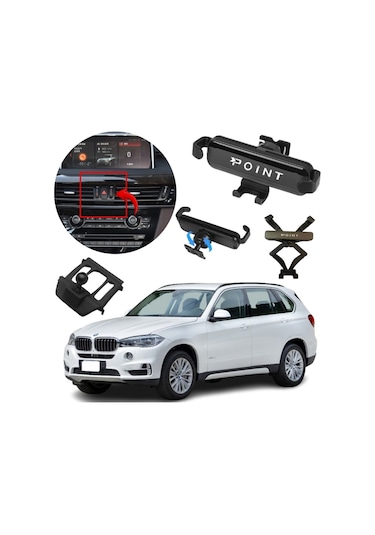 Bmw X5 Araca Özel Cep Telefonu Tutacağı Robotik Oynar Başlıklı 2014-2018 Arası Uyumlu Profesyonel