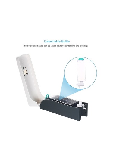 Dancemonkey Decdeal Sabunluk 300ml Duş Jel Şampuan Dispenseri Beyaz Beyaz