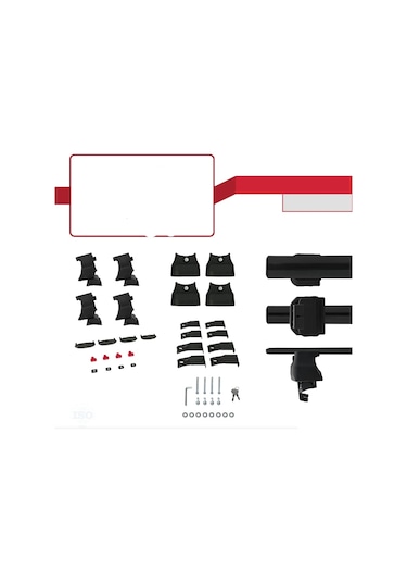 Xf Araca Özel Oluksuz Tavan Çitası 2021 2022 2023 2024 Siyah