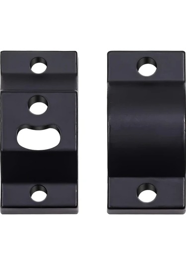 Hightower Siyah 1 Adet Evrensel Motosiklet Sis Farı Tutucu 18-27mm Ayarlanabilir Alyan Anahtarlı