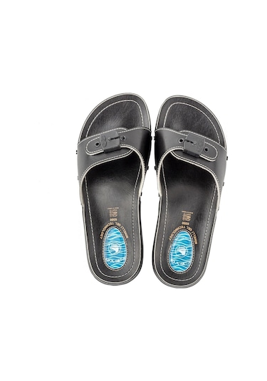 6500-1 Jelli Ekstra Taban Konforlu Ortopedik Kadın Terlik Siyah