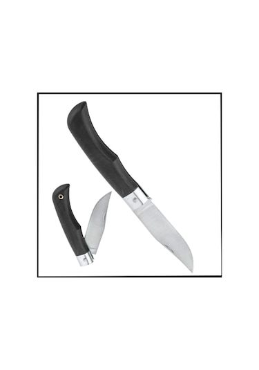 El Yapımı - Siyah Katlanır Cep Çakısı - Cak.583 Siyah