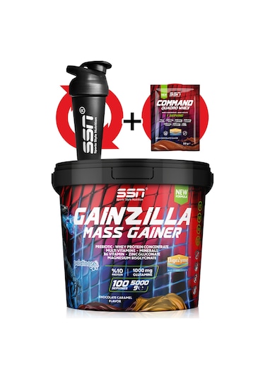 SSN Sports Style Nutrition Gainzilla Mass Gainer 5000 g (Çikolata-Karamel)