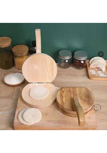 Hamur Cilt Makinesi Ahşap Hamur Basın El Yapımı Tortilla Makinesi Ev Mutfak İçin Hamur Presleme Aracı