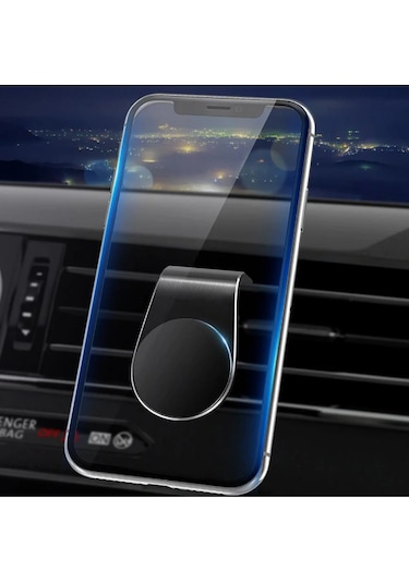 L Model Araç İçi Telefon Tutucu Havalandırmaya Giren Mıktanıslı