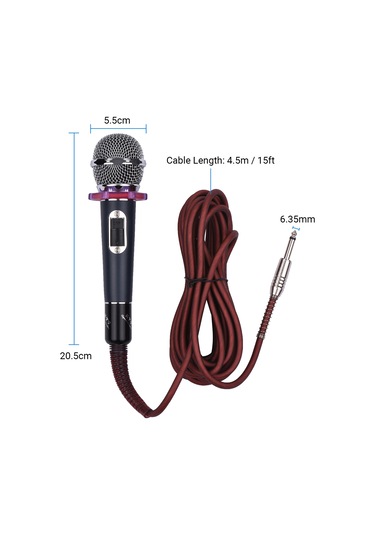 Maiyame Profesyonel El Tipi Dinamik Mikrofon - Geniş Frekans Aralığı, Kayıt Ve Canlı Performans İçin