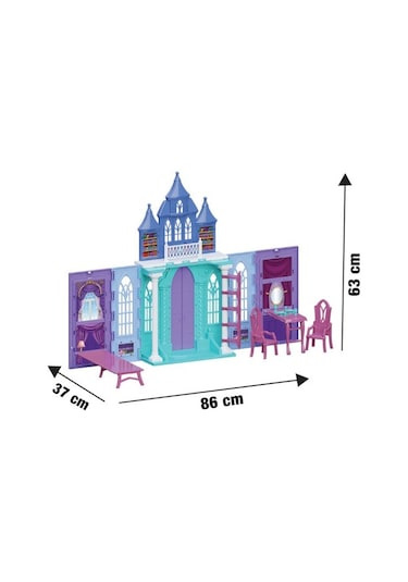 Buzlar Kraliçesi Şatosu Oyuncak Froozen Şato