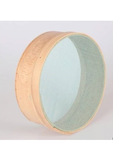 Elek-Ahşap Çerçeveli Buğday Mısır Un Eleği 35 CM Kahverengi