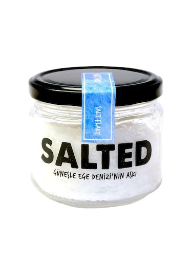 Salted Salt Flake Yaprak Tuz Cam Kavanoz 100 G
