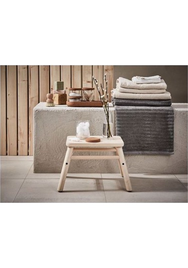 Vılto Banyo Tabure, Masif Huş Meridyendukkan 25 Cm Banyo Bank Basamaklı Tabure Kahverengi