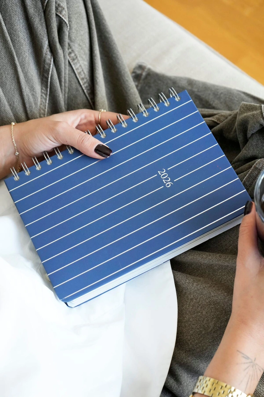 Spiralli Sert Kapak 2026 Günlük Ajanda A5 2545