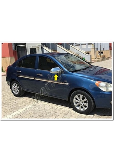 Db Chrome Hyundai Accent Era Krom Ayna Kapağı 2 Parça Abs  Krom